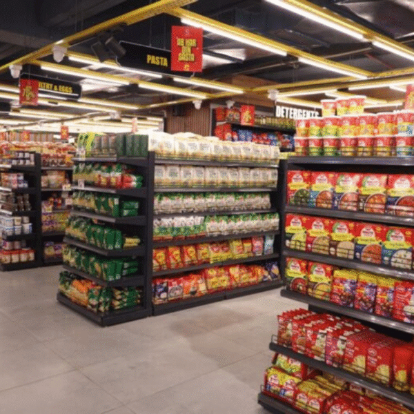 End Cap Display Rack