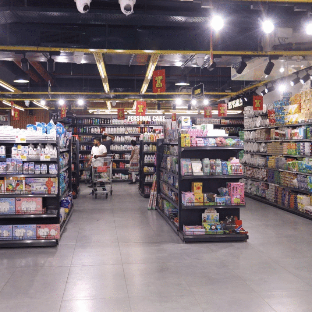 Supermarket Display Rack Manufacturer in Delhi