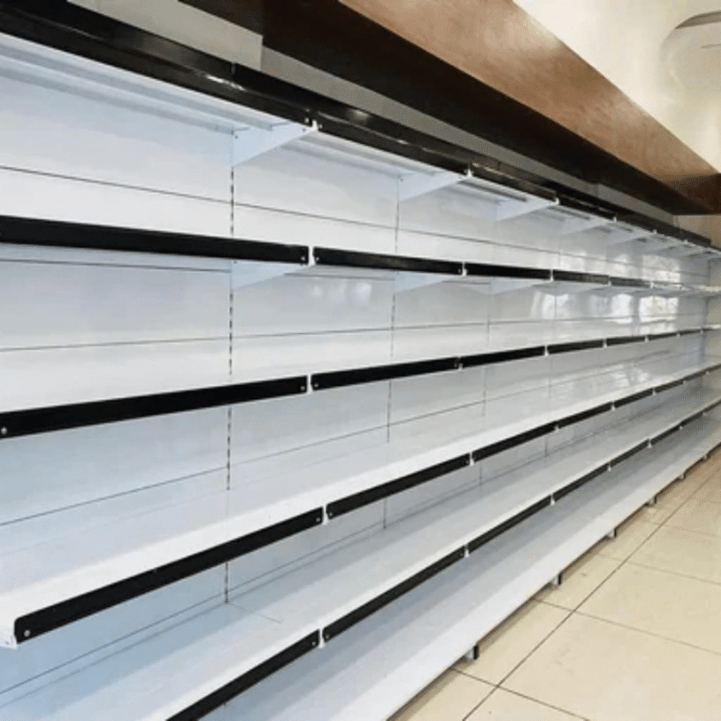 wall mounted display racks