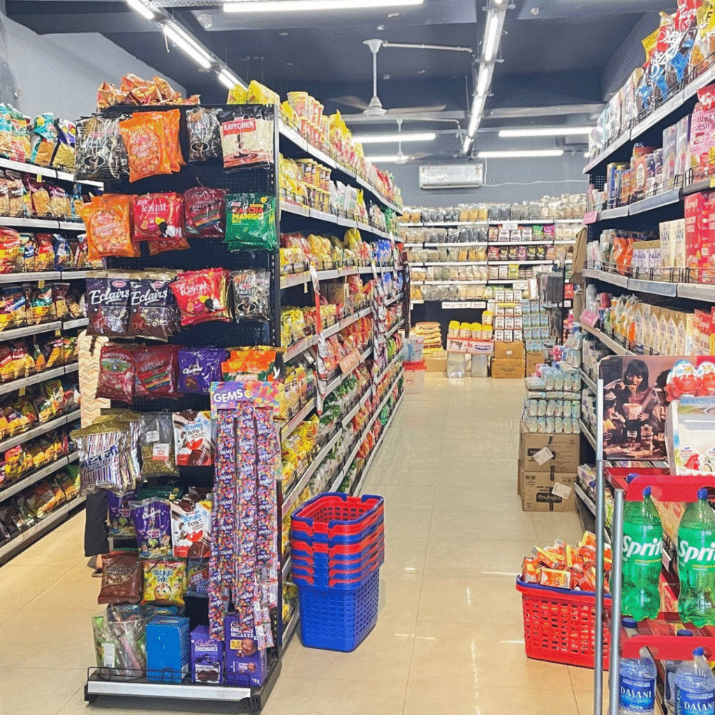 Supermarket Display Rack Manufacturer in Delhi