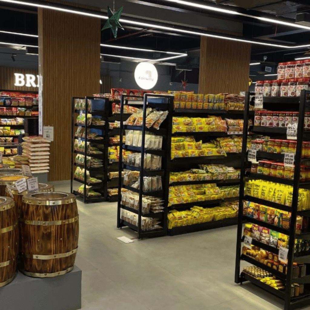 Supermarket Display Rack Manufacturer in Delhi