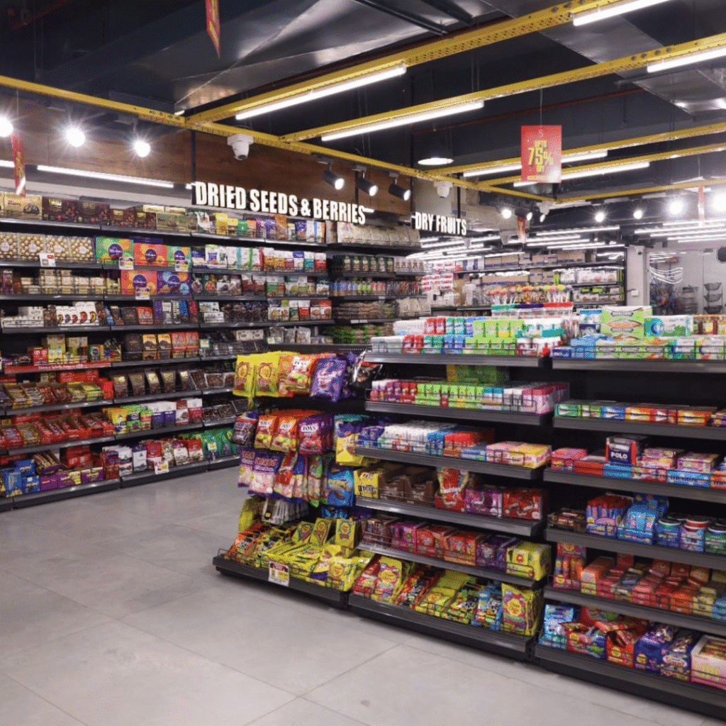 Supermarket Display Rack Manufacturer in Delhi