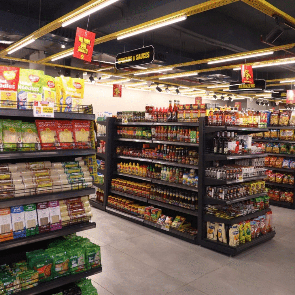 Supermarket Display Rack Manufacturer in Delhi