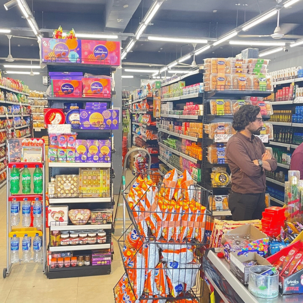 Supermarket Display Rack Manufacturer in Delhi