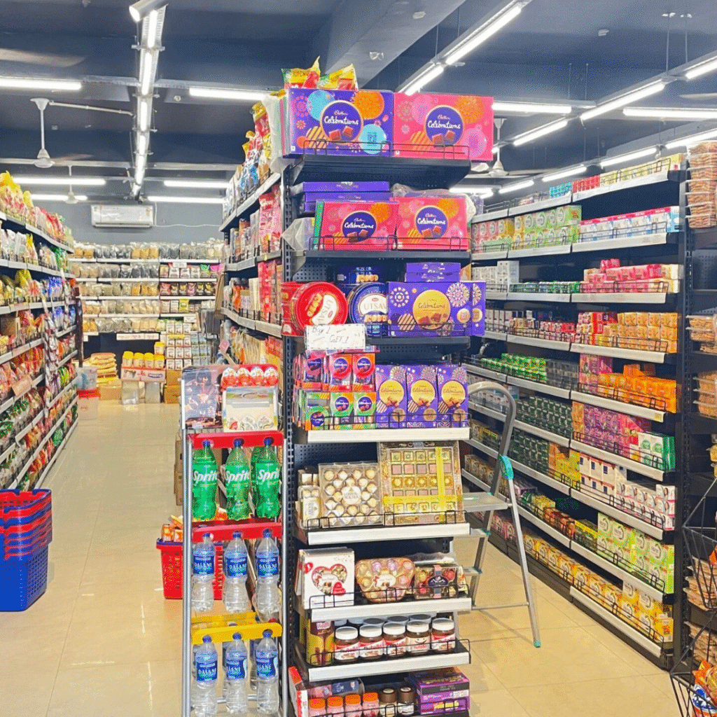 Supermarket Display Rack Manufacturer in Delhi