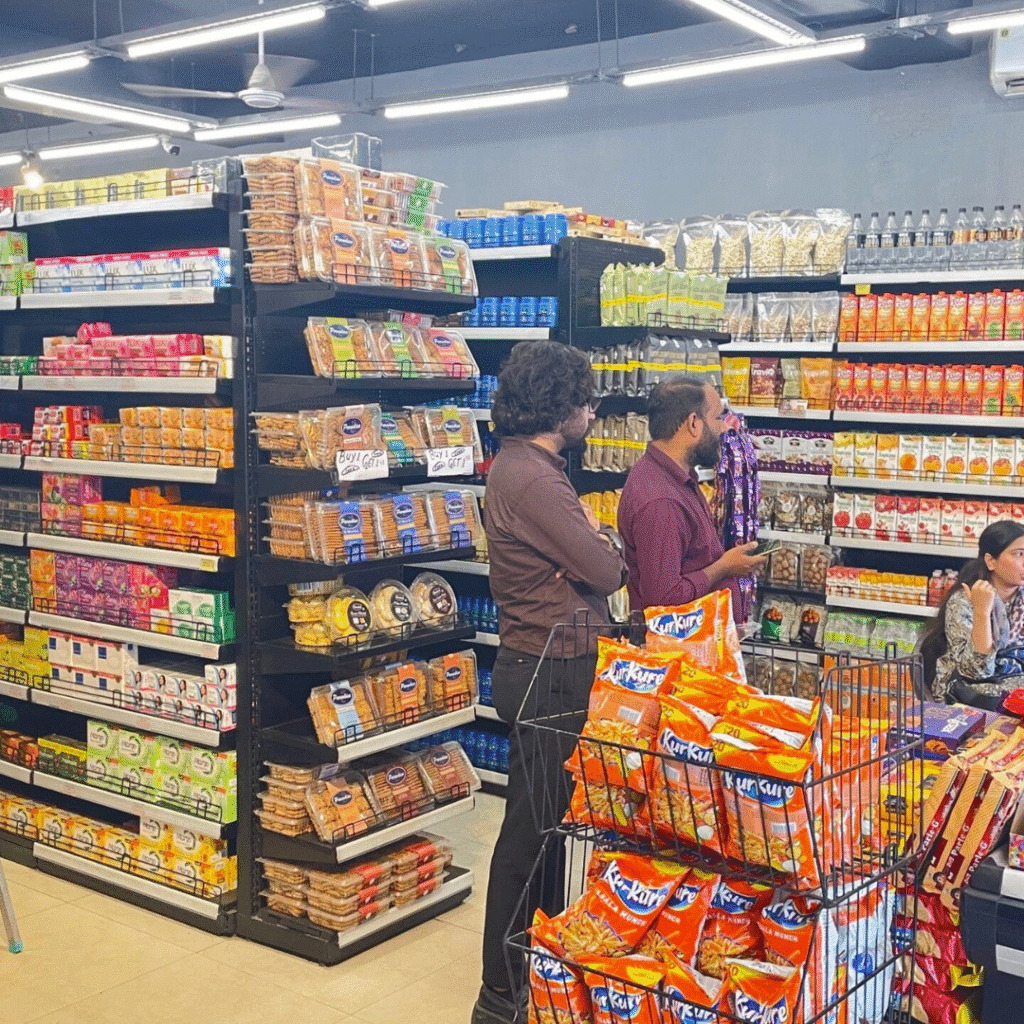 Supermarket Display Rack Manufacturer in Delhi