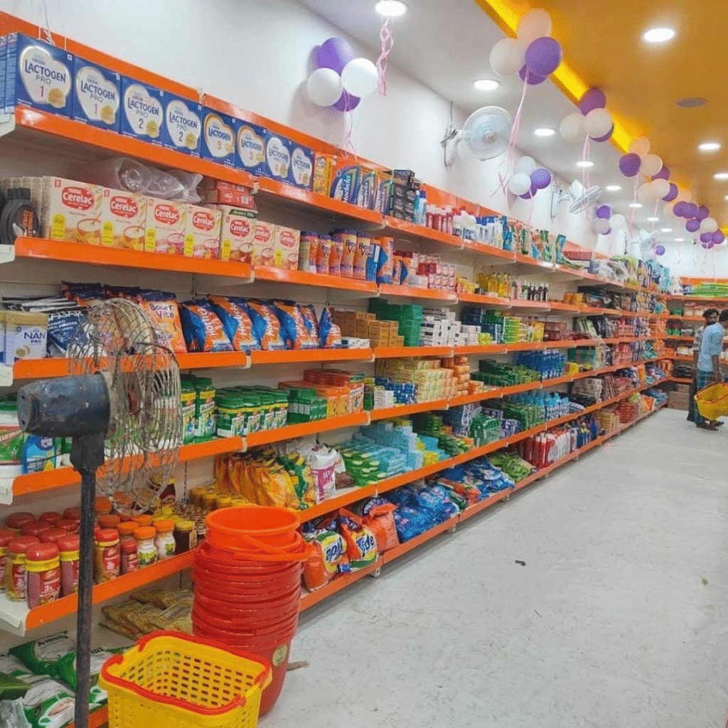 Supermarket Display Rack Manufacturer in Delhi