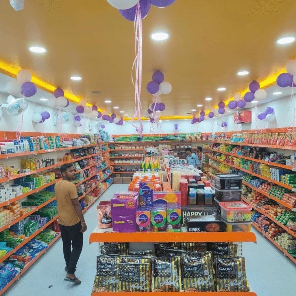 Supermarket Display Rack Manufacturer in Delhi