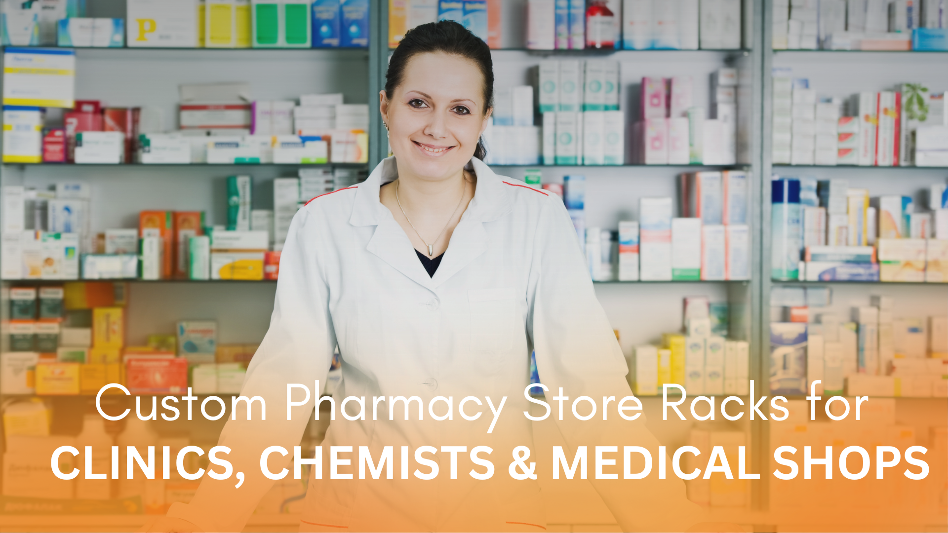 Custom Pharmacy Store Racks