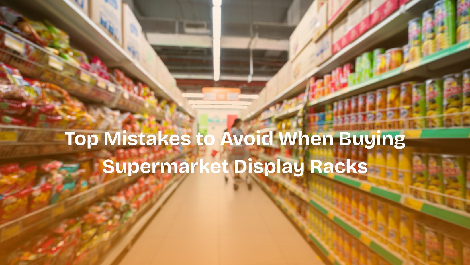 Supermarket Display Racks