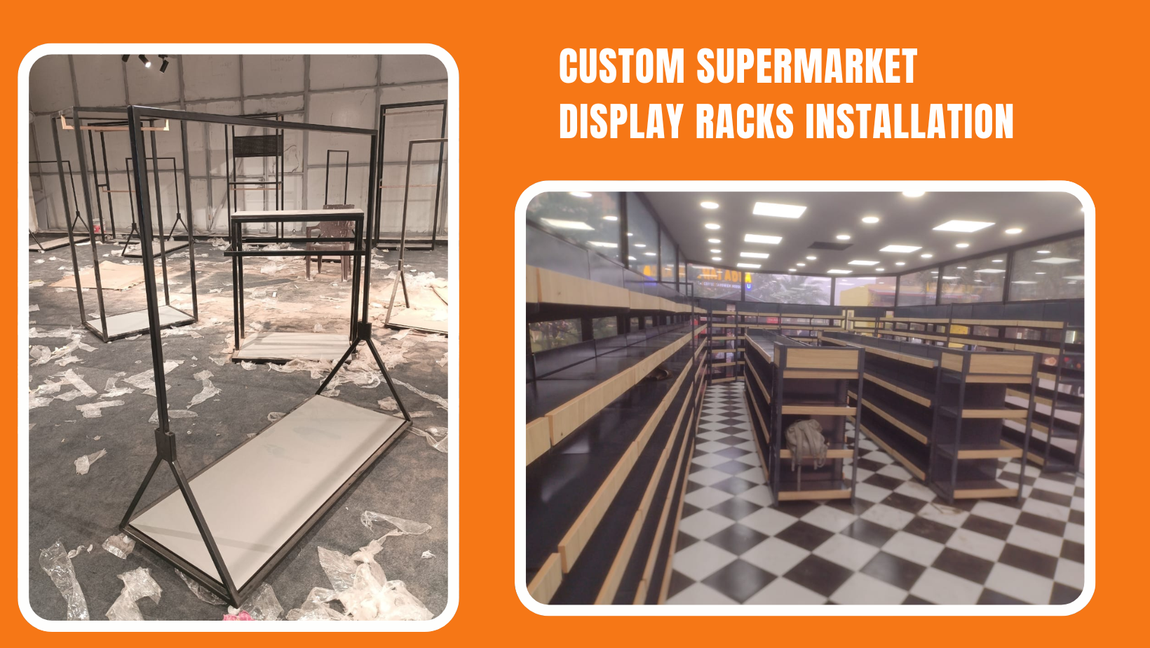 custom display rack manufacturer for retail stores