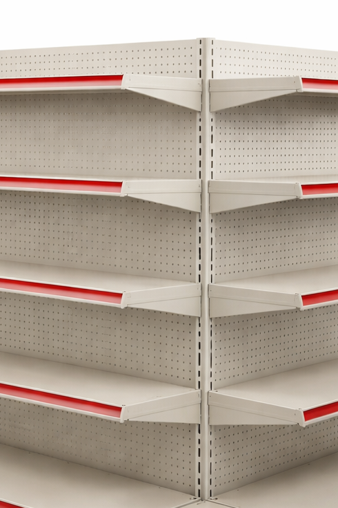 Supermarket Gondola rack