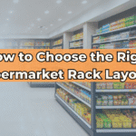 Supermarket rack layout design