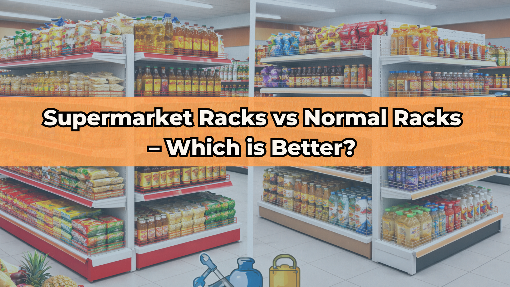 Heavy Duty Supermarket Racks