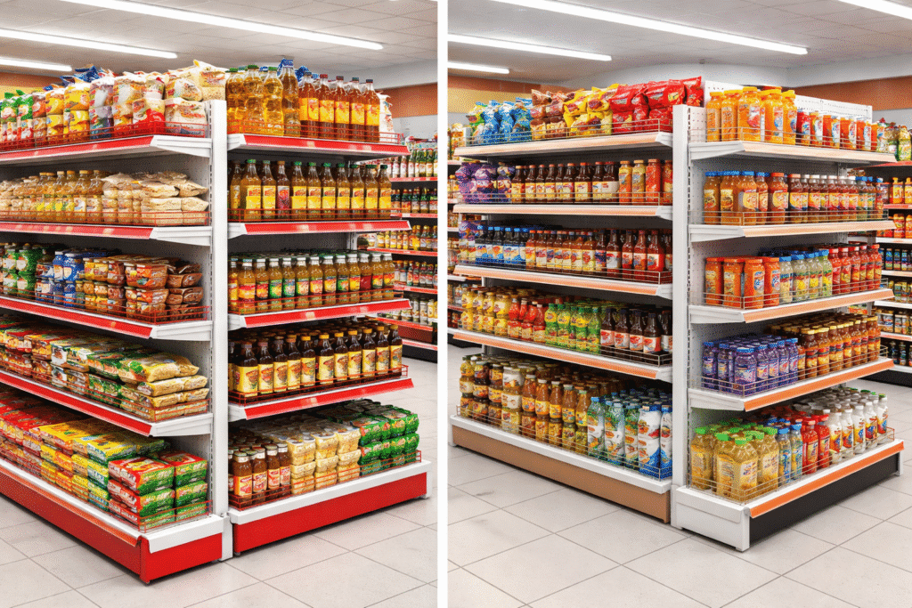 Heavy Duty Supermarket Racks