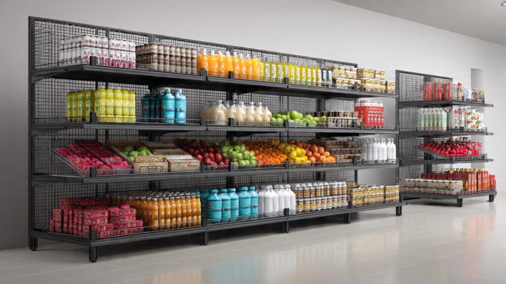 grocery rack layout ideas
