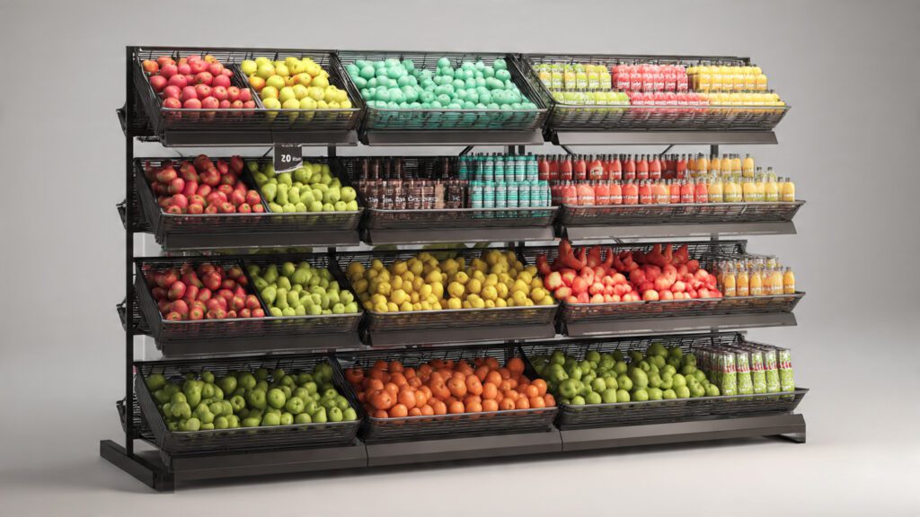 grocery rack layout ideas