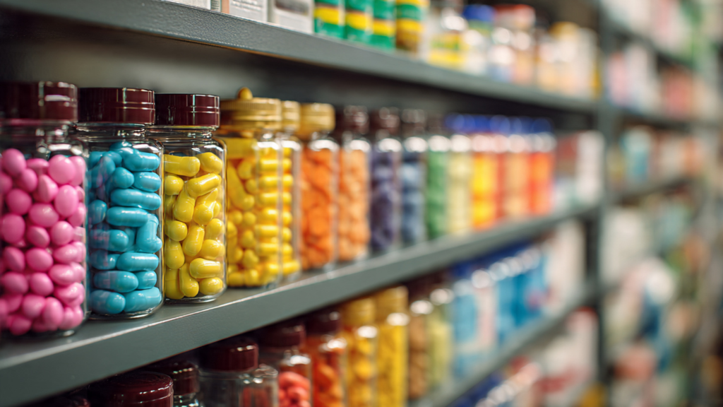 pharmacy rack manufacturer